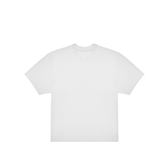 T-shirt Oversize Bawełniany BCTG001 - White