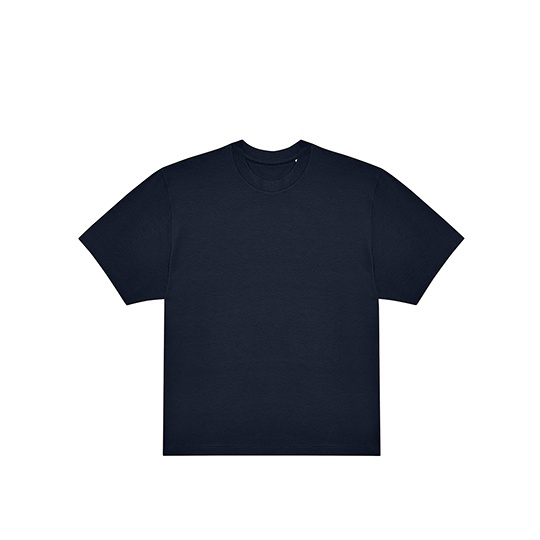 T-shirt Oversize Bawelniany BCTG001 - Navy