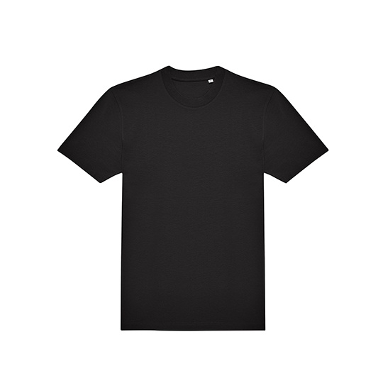 T-shirt krotki rekaw single jersey BCTG002 - Black