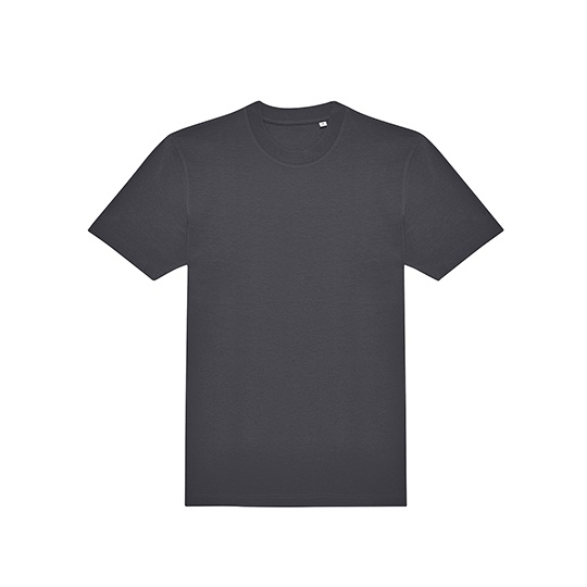 T-shirt krotki rekaw single jersey BCTG002 - Dark Grey (Solid)
