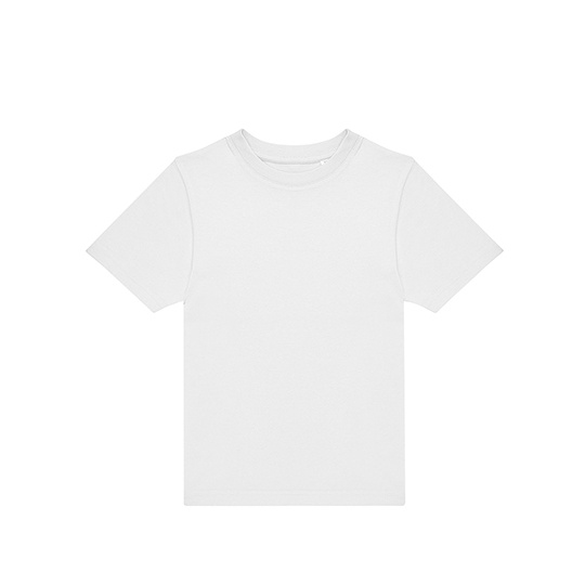 Koszulka Dziecieca Klasyczna Bawelniana BCTK001 - White