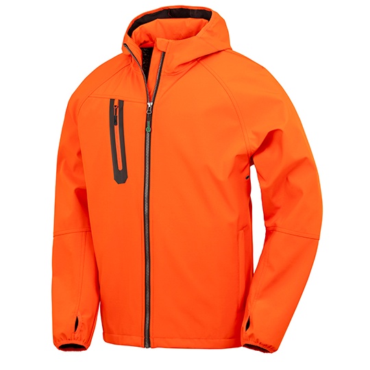 Kurtka Softshell 3-Warstwowa RT909 - Orange & Navy