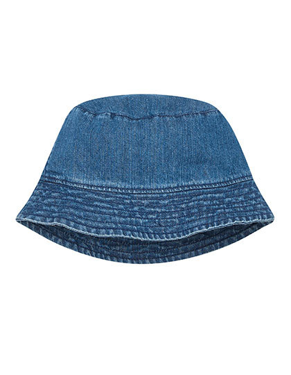 Dżinsowy kapelusz bucket unisex P2000 - Denim Blue