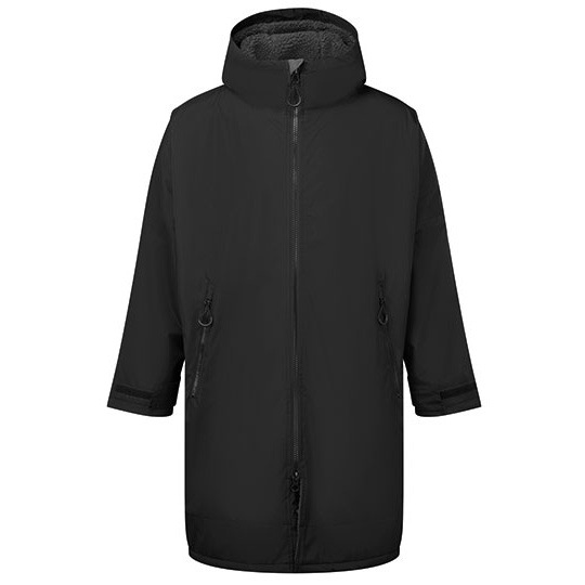 Kurtka Oversize Polar Sherpa TR800 - Black & Charcoal