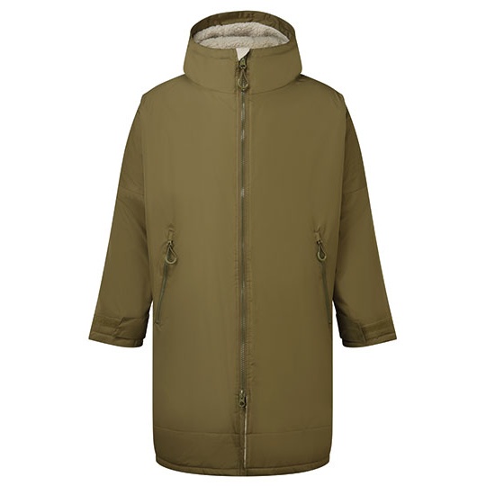 Kurtka Oversize Polar Sherpa TR800 - Olive & Natural
