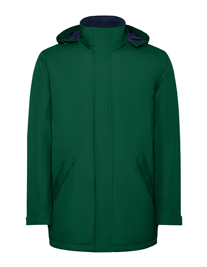 Kurtka Parka Wodoodporna Recykling RY5072 - Bottle Green 56