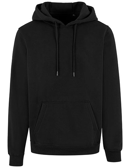 Bluza z Kapturem Prosty Klasyczny Bawełna Organiczna 350 g m² NM010 - Black