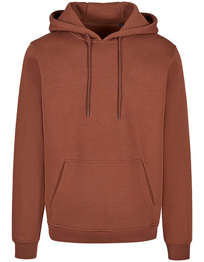 Bluza z Kapturem Prosty Klasyczny Bawełna Organiczna 350 g m² NM010 - Chocolate Brown