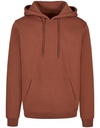 Bluza z Kapturem Prosty Klasyczny Bawełna Organiczna 350 g m² NM010 - Chocolate Brown