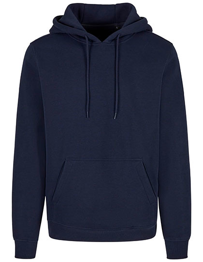Bluza z Kapturem Prosty Klasyczny Bawełna Organiczna 350 g m² NM010 - Navy