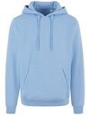 Bluza z Kapturem Prosty Klasyczny Bawełna Organiczna 350 g m² NM010 - Powder Blue