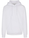Bluza z Kapturem Prosty Klasyczny Bawełna Organiczna 350 g m² NM010 - White
