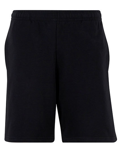 Szorty Unisex Prosty Fason Bawełna Organiczna NM018 - Black