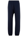 Spodnie Slim Fit Bawełniane Poliestrowe NM019 - Navy