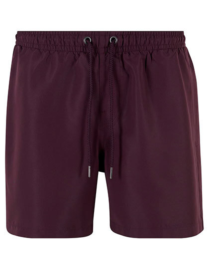 Szorty Klasyczne Poliester z Recyklingu NM036 - Plum Purple