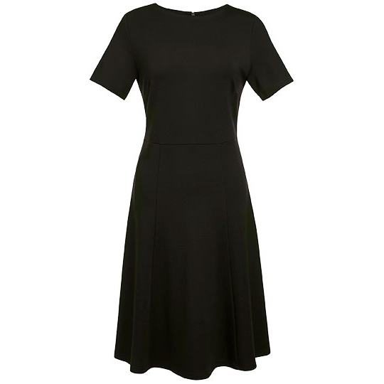 Sukienka rozkloszowana slim BR2380 - Black