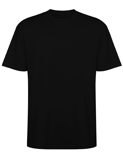 T-shirt Unisex Oversize Bawelniany RY6560 - Black 02