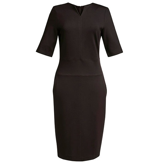 Sukienka z krótkim rękawem BR2365 - Black