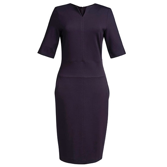 Sukienka z krotkim rekawem BR2365 - Navy