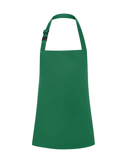 Fartuch Dzieciecy Mieszanka Poliestrowo Bawelniana KY155 - Forest Green (ca. Pantone 554C)