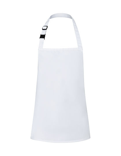 Fartuch Dzieciecy Mieszanka Poliestrowo Bawelniana KY155 - White
