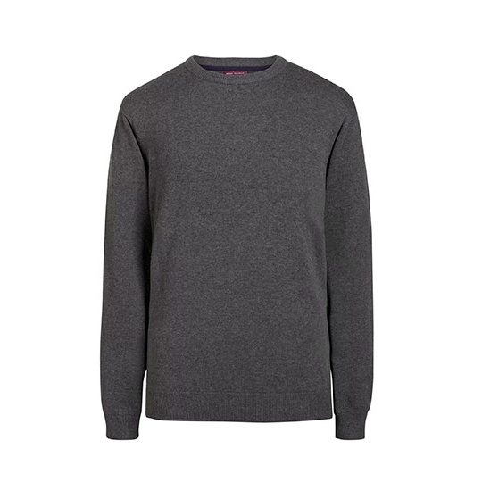 Sweter z okraglym dekoltem BR4440 - Charcoal