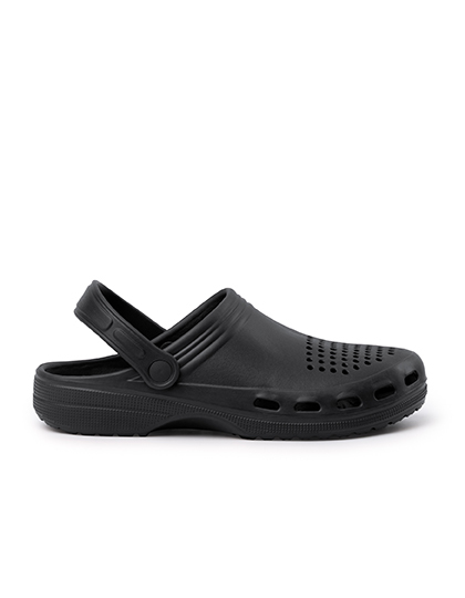 Chodaki z Paskiem Oddychajace RY8306 - Black 02