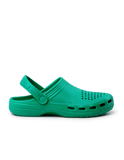 Chodaki z Paskiem Oddychajace RY8306 - Lab Green 17