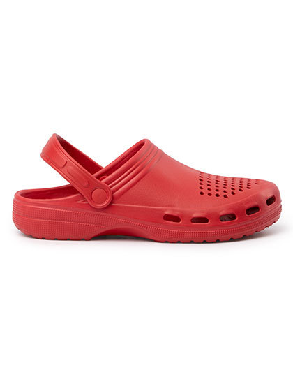 Chodaki z Paskiem Oddychajace RY8306 - Red 60