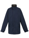 Kurtka Parka Dluzsza Wodoszczelna Recykling RG597 - Navy