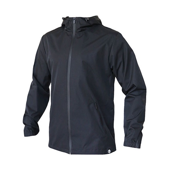 Kurtka przeciwdeszczowa z kapturem FL700 - Black