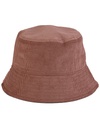 Kapelusz Bucket Bawełna Organiczna Sztruksowa CB687 - Redwood