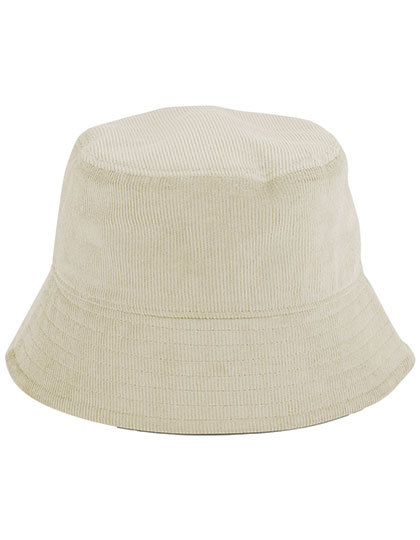Kapelusz Bucket Bawełna Organiczna Sztruksowa CB687 - Stone