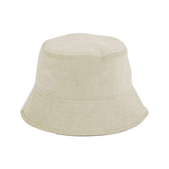 Kapelusz Bucket Bawelna Organiczna Sztruksowa CB687 - Stone