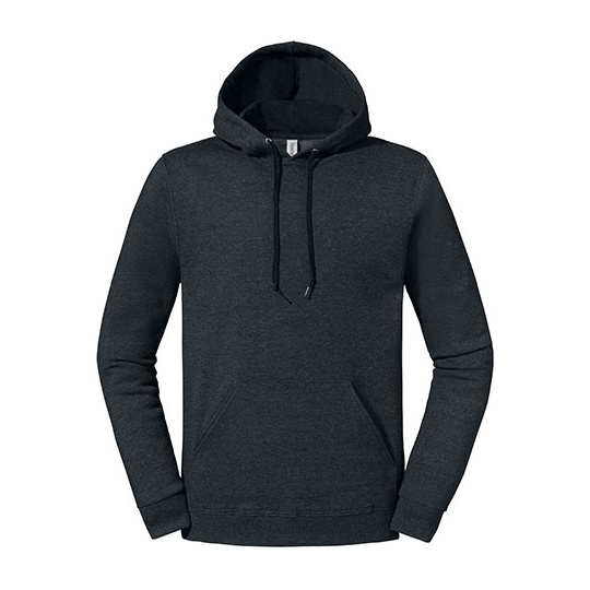 Bluza z Kapturem Bawelniana Odprowadzajaca Wilgoc JZ700M - Black Ink Heather