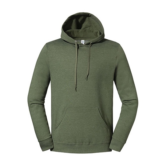 Bluza z Kapturem Bawelniana Odprowadzajaca Wilgoc JZ700M - Military Green Heather