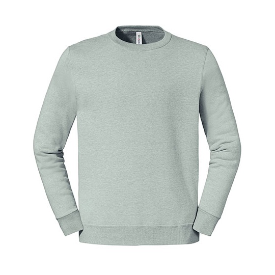 Bluza Klasyczna Bawełniana Odprowadzająca Wilgoć JZ701M - Frost Grey Heather