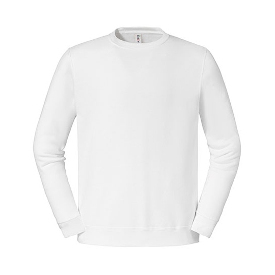 Bluza Klasyczna Bawełniana Odprowadzająca Wilgoć JZ701M - White