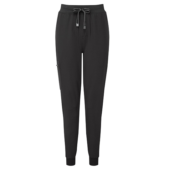Joggery Damskie Stretch Oddychajace NN610 - Exact Black