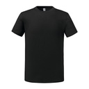 T-shirt klasyczny z bawelna czesana JZ0460M - Black