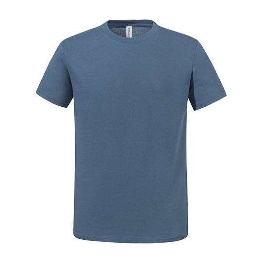 T-shirt klasyczny z bawelna czesana JZ0460M - Denim