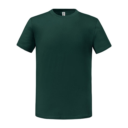 T-shirt klasyczny z bawelna czesana JZ0460M - Forest Green