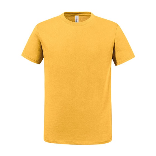 T-shirt klasyczny z bawełną czesaną JZ0460M - Gold