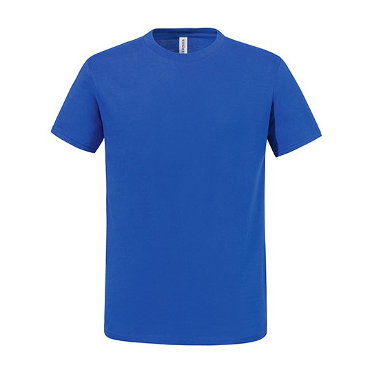 T-shirt klasyczny z bawelna czesana JZ0460M - Royal