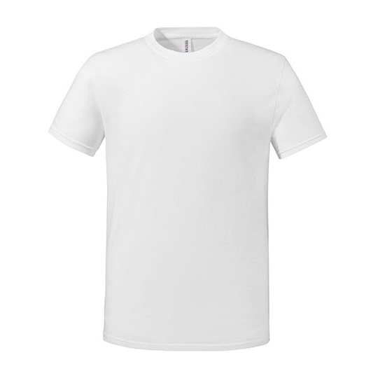 T-shirt klasyczny z bawelna czesana JZ0460M - White