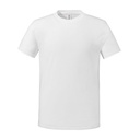 T-shirt klasyczny z bawelna czesana JZ0460M - White