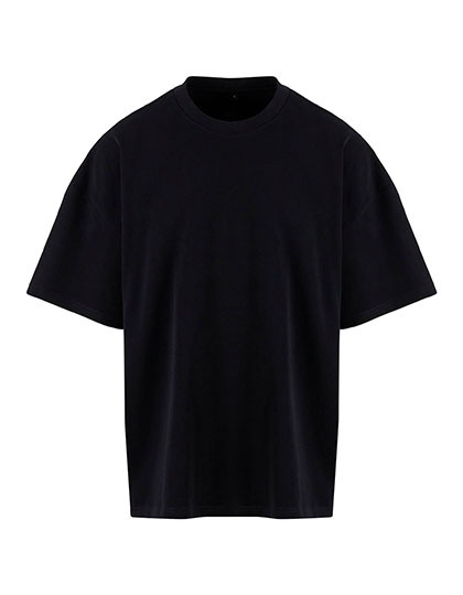 T-shirt Oversize Bawelniany NM004 - Black