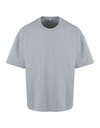 T-shirt Oversize Bawełniany NM004 - Light Asphalt