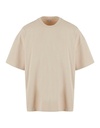 T-shirt Oversize Bawełniany NM004 - Sand