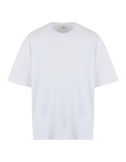 T-shirt Oversize Bawełniany NM004 - White